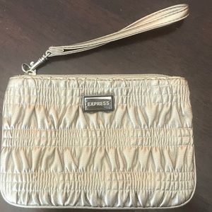 Super cute gold wristlet